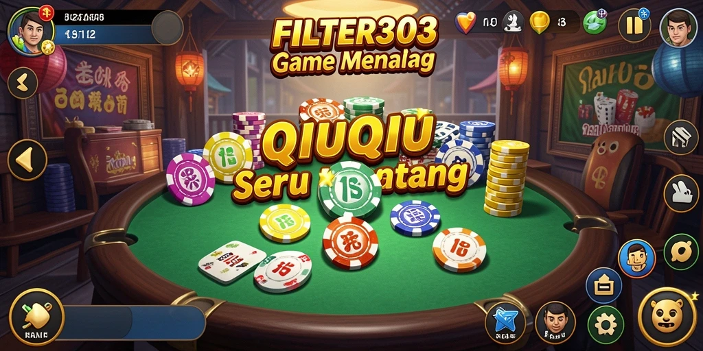 Tampilan screenshot gameplay seru dari QiuQiu FILTER303.
