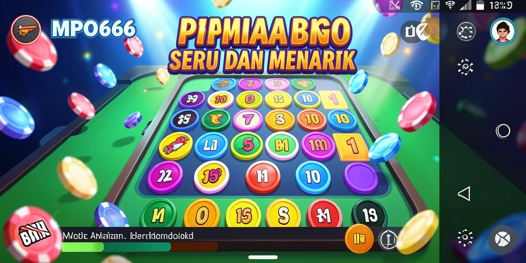Tampilan gameplay seru dalam MPO666 yang menunjukkan keseruan bermain Bingo.