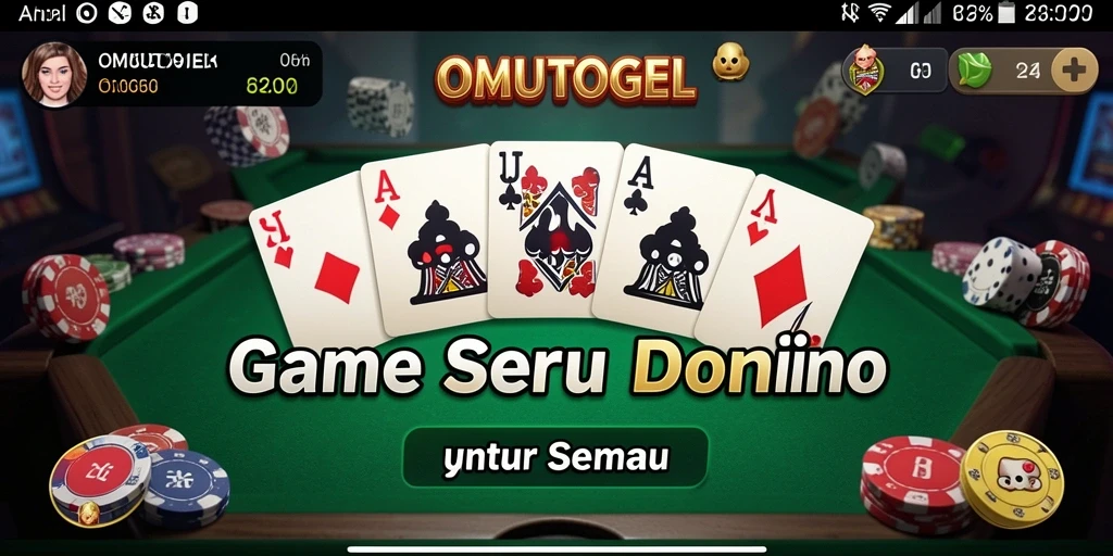 Screenshot gameplay OMUTOGEL yang penuh aksi dan seru.