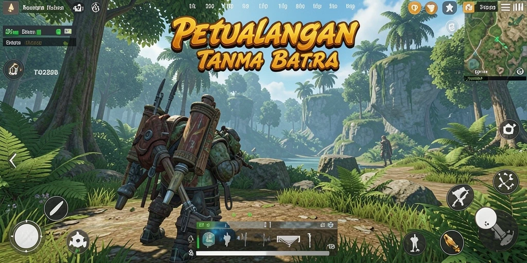 Tampilan gameplay TO288 yang menakjubkan di dunia terbuka.