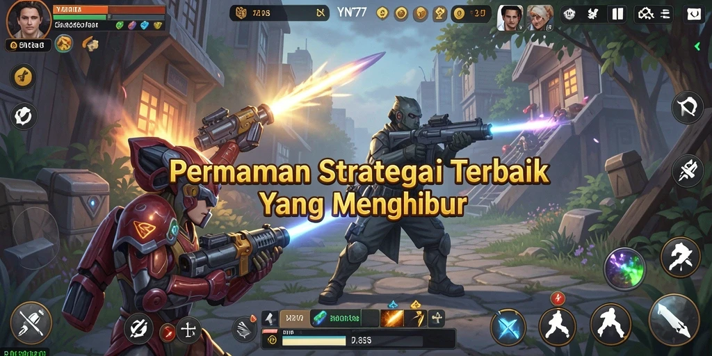 Tampilan gameplay strategis YN777 yang menegangkan dan mendalam.